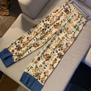 NOWT Wilfred floral high waisted flowy pants